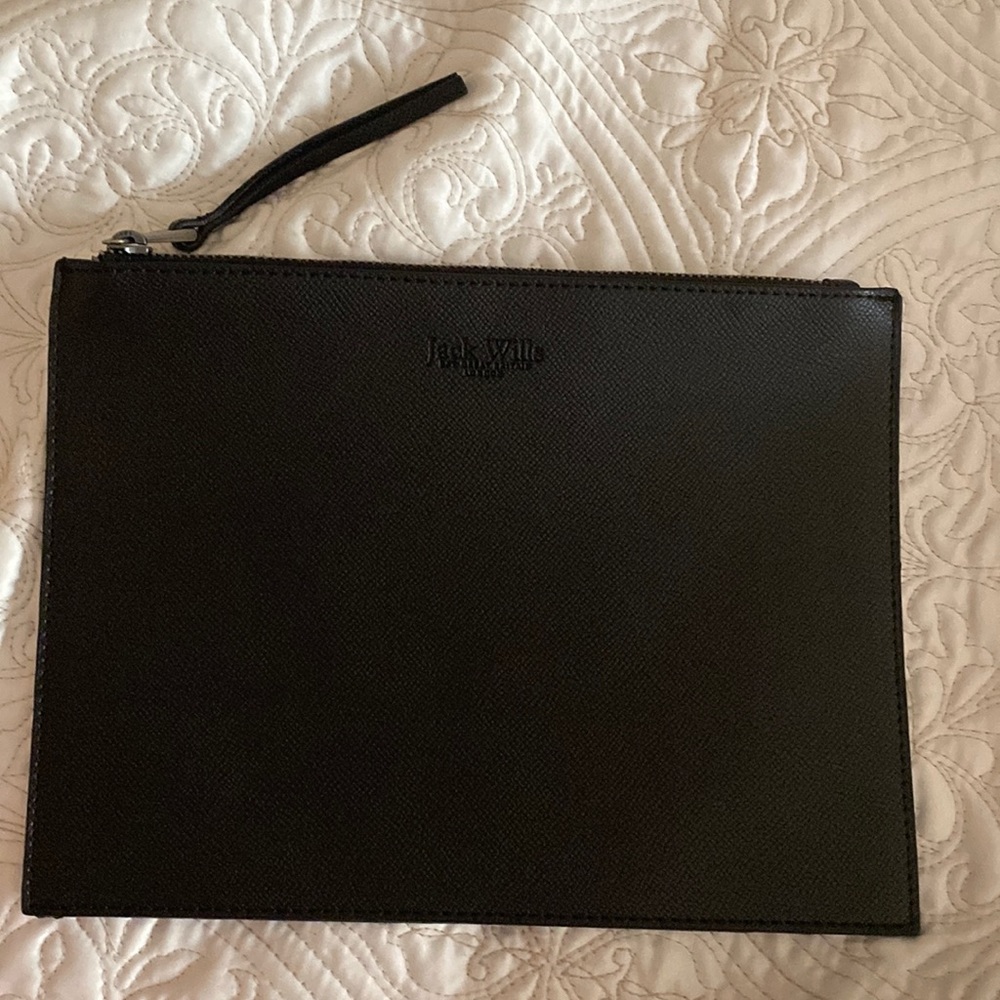 Jack Wills  black clutch new